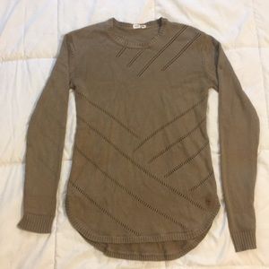 Tentree forever after sweater in taupe